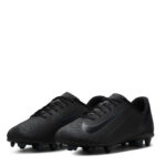 Nike Mercurial Vapor 16 Junior Firm Ground Football Boots – Blk/Deep Jungle – view 4