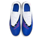 Nike Phantom 6 Low Turf Football Boots – Blue/Wht/Pink – view 6