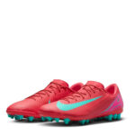 Nike Mercurial Vapor 16 Artificial Ground Football Boots – Red/Green – view 4