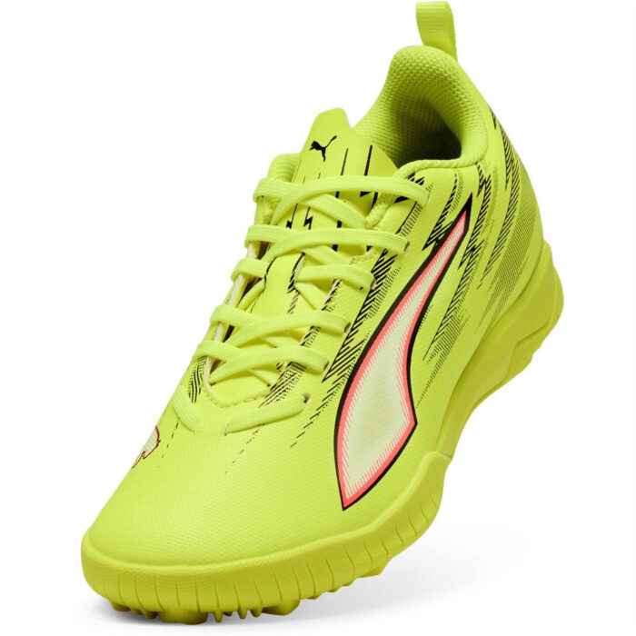Puma Ultra 5 Junior Turf Football Boots – Yellow/Black – view 6