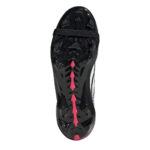 adidas Predator Fold Over Tongue Junior Firm Ground Football Boots – Black/Red – view 6