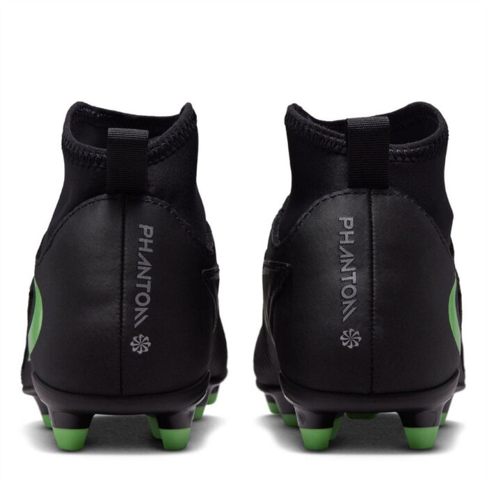 Nike Phantom 6 Junior Multi-Ground Football Boots – Black/Green - Image 5