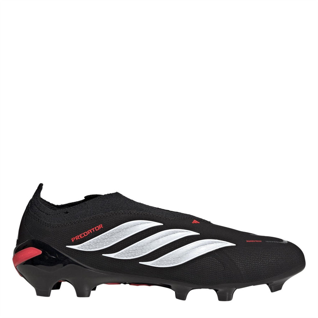adidas Predator Firm Ground Football Boots – Black/Red