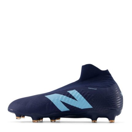 New Balance Tekela V4+ Magia Firm Ground Football Boots – Navy/Sky Blue – view 2