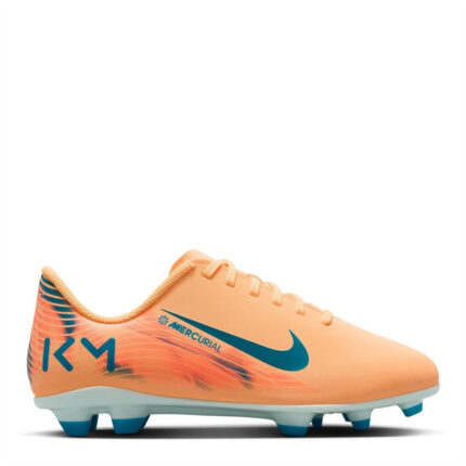 Nike Mercurial Vapor 16 Junior Firm Ground Football Boots – Orange/Melon