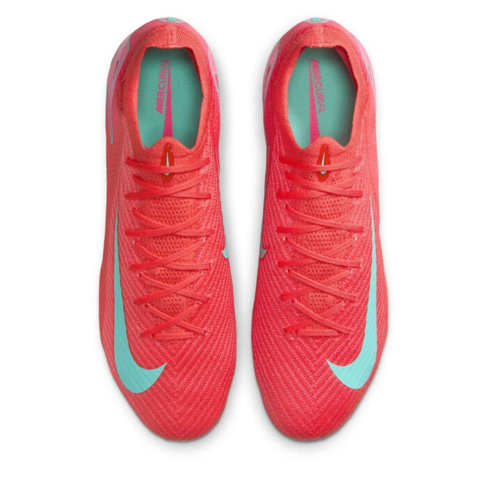 Nike Mercurial Vapor 16 Soft Ground Football Boots – Red/Green – view 6