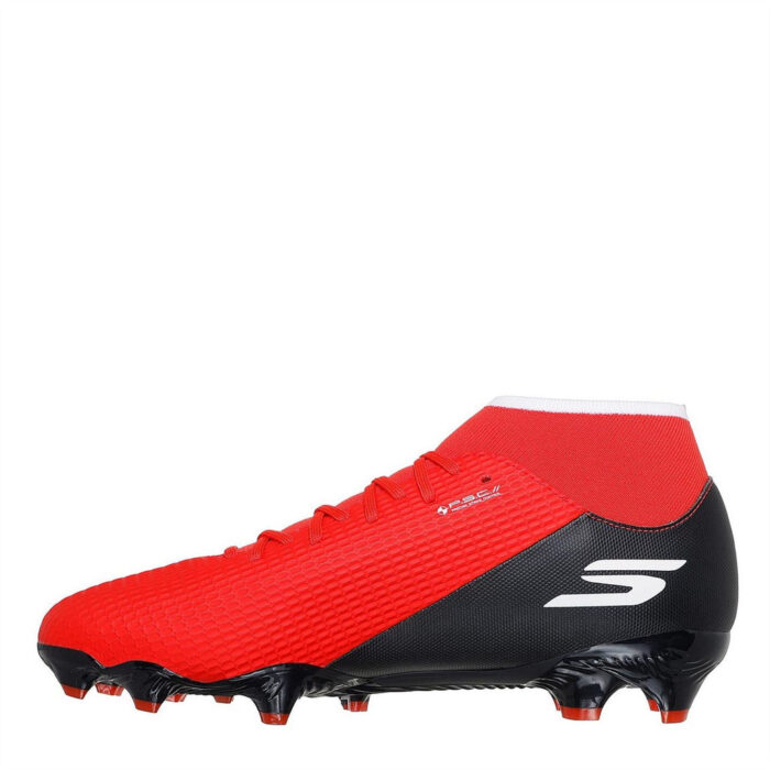 Skechers Skx.2 Firm Ground Football Boots – Red/Black – view 2