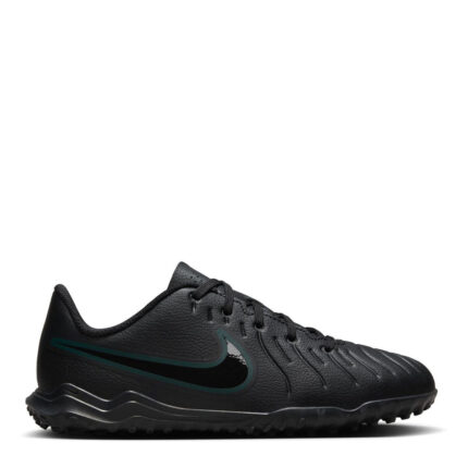 Nike Tiempo Legend 10 Junior Turf Football Boots – Black/Green