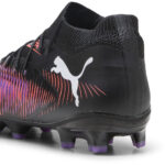 Puma Future 8 Junior Firm Ground Football Boots – Black/Purple – view 5
