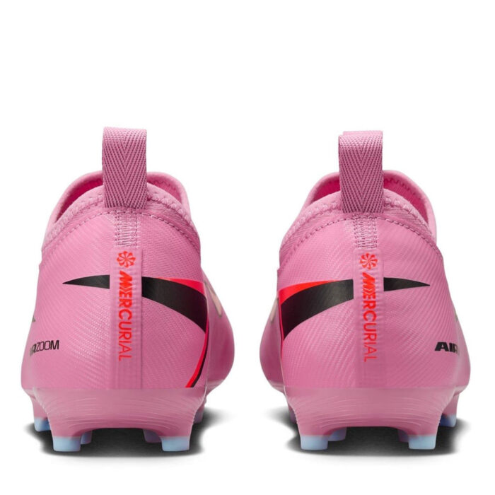 Nike Zoom Mercurial Vapor 16 Junior Firm Ground Football Boots – Pink-Black – view 5