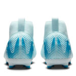 Nike Zoom Mercurial Superfly 10 Junior Firm Ground Football Boots – Blue/Baltic – view 5