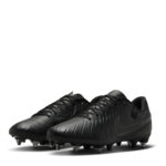 Nike Tiempo Legend 10 Soft Ground Football Boots – Black/Green – view 4