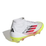 adidas Womens F50 Firm Ground Football Boots – White/Red - Image 4