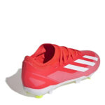 adidas X Crazyfast Junior Firm Ground Football Boots – Red/Wht/Yellow – view 4