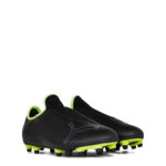 Puma Finesse Firm Ground Football Boots – Black/FluYellow – view 4