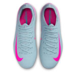 Nike Mercurial Vapor 16 Junior Firm Ground Football Boots – Grey/Pink – view 6