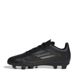 adidas F50 Junior Firm Ground Football Boots – Black/Silver - Image 8