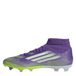 adidas Mens F50 Firm Ground Football Boots – Purple/White – view 8