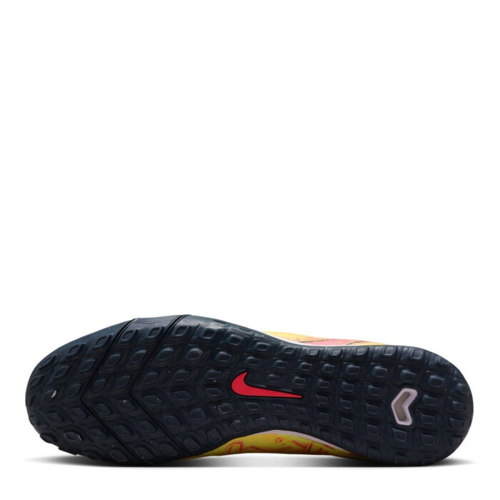 Nike Mercurial Superfly 10 Turf Football Boots – Orange/Navy – view 3