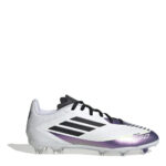 adidas F50 Junior Firm Ground Football Boots – White/Purple – view 7