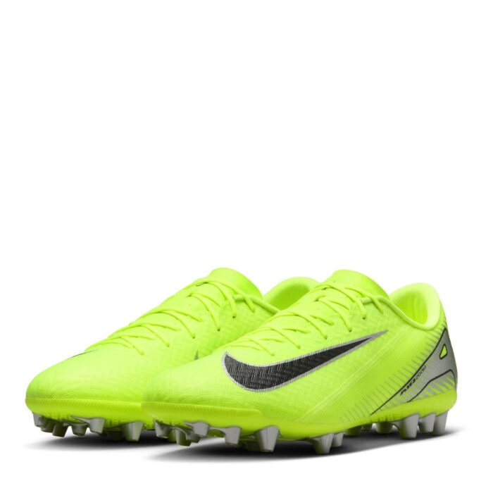 Nike Mercurial Vapor 16 Artificial Ground Football Boots – Volt/Black – view 4