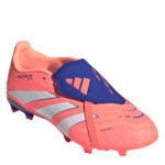 adidas Predator Junior Firm Ground Football Boots – Orange/White – view 3