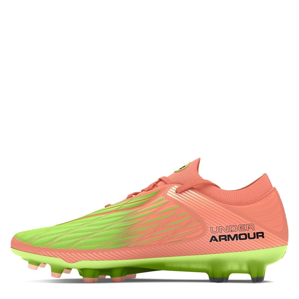 Under Armour Magnetico Select 4 Firm Ground Football Boots – Orange – view 2