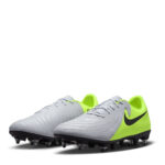 Nike Phantom Gx Ii Soft Ground Football Boots – Silver/Volt - Image 4