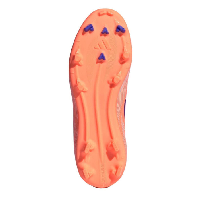 adidas F50 Junior Multi-Ground Football Boots – Orange/Blue - Image 6