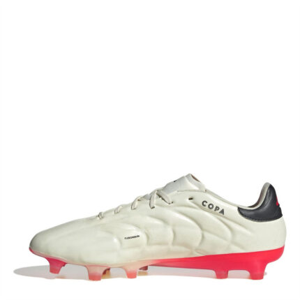 adidas Copa Pure Firm Ground Football Boots – White/Black/Red – view 2