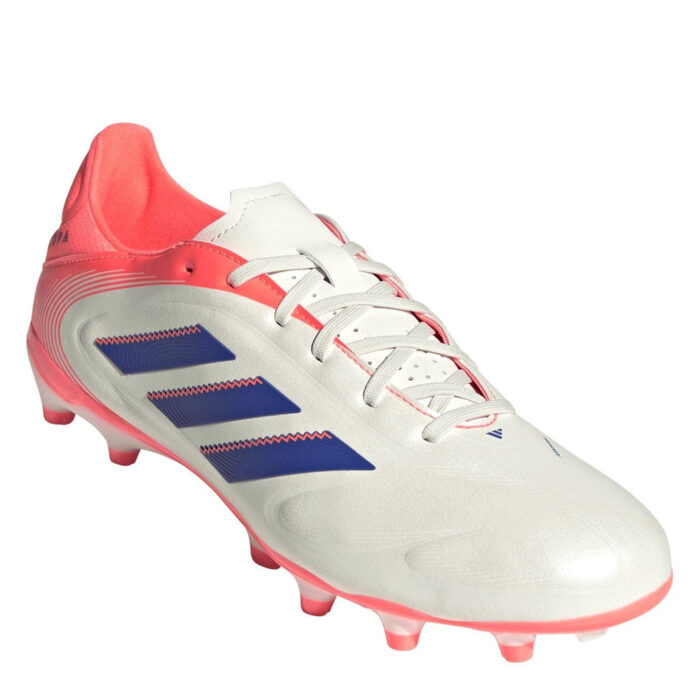 adidas Copa Pure 3 Firm Ground Football Boots – Wht/Blue/Coral - Image 3