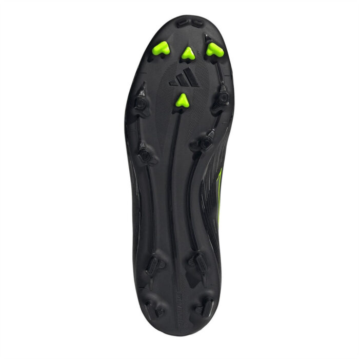 adidas Mens F50 Firm Ground Football Boots – Black/Lemon – view 6