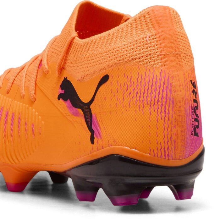 Puma Future 8 Firm Ground Football Boots – Orange-Black – view 5
