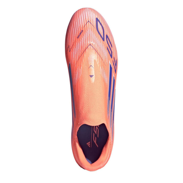 adidas F50 Firm Ground Football Boots – Orange/Blue – view 5