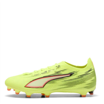 Puma Ultra 6 Firm Ground Football Boots – Yellow/Black – view 2