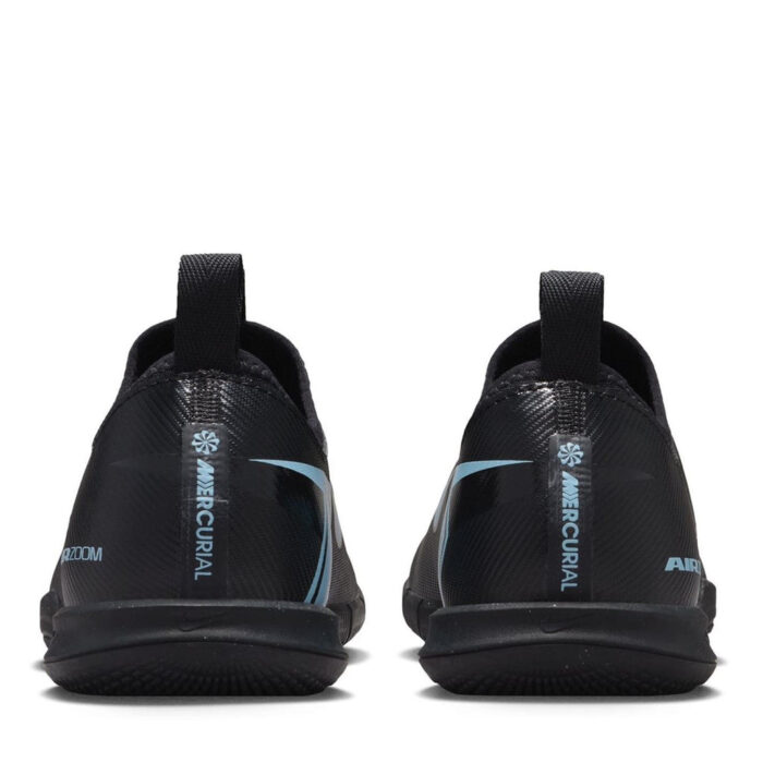 Nike Mercurial Vapor 16 Junior Indoor Football Boots – Black/Blue – view 5