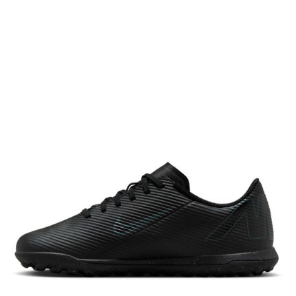Nike Mercurial Vapor 16 Junior Turf Football Boots – Black/Green – view 2
