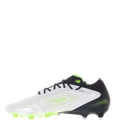New Balance Mens Tekela Firm Ground Football Boots – White/Green – view 2