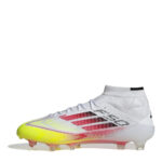 adidas Womens F50 Firm Ground Football Boots – White/Red – view 2