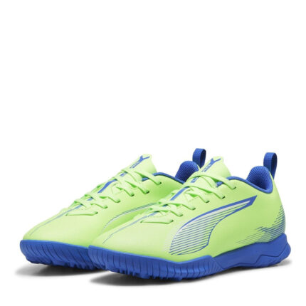 Puma Ultra 5 Junior Turf Football Boots – Green/Wht/Blue