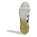adidas Predator Firm Ground Football Boots – White/Blk/Gold – view 6