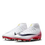 Nike Zoom Mercurial Superfly 10 Firm Ground Football Boots – Red/Black – view 4
