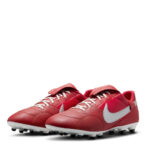 Nike Premier 3 Firm Ground Football Boots – Red/White - Image 4