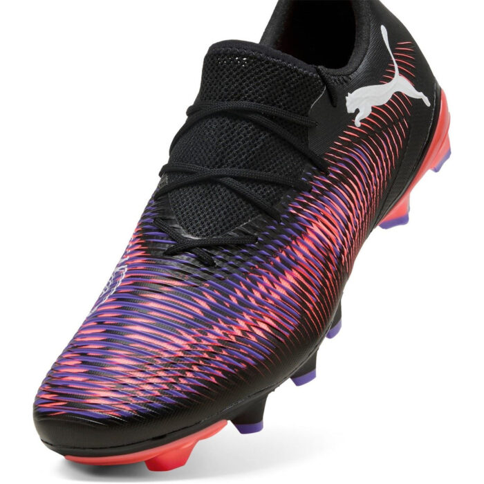 Puma Future 8 Firm Ground Football Boots – Black/Purple - Image 6