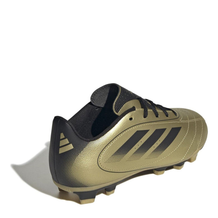 adidas Goletto Viii Junior Firm Ground Football Boots – Gold/Black – view 4