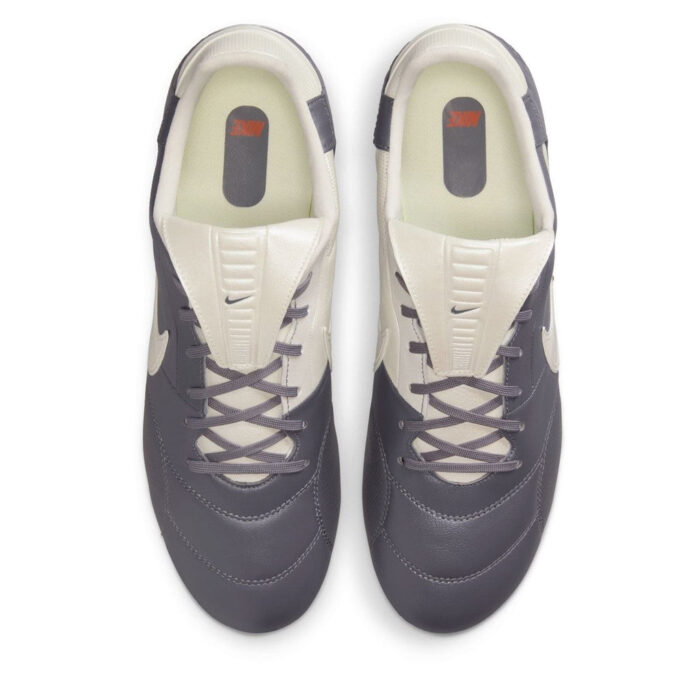 Nike Premier 3 Firm Ground Football Boots – Grey/Red - Image 6