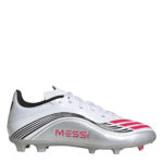 adidas F50 Junior Firm Ground Football Boots – White/Red – view 7