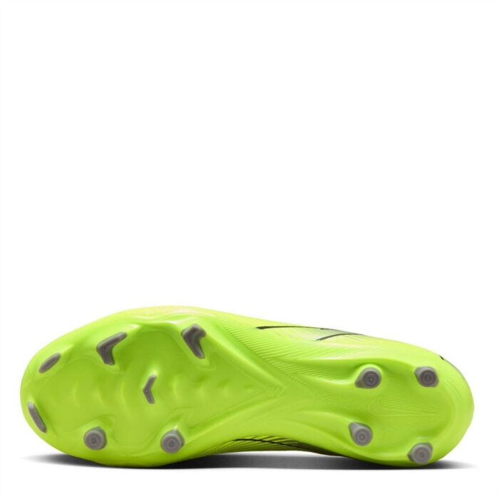 Nike Zoom Mercurial Superfly 10 Junior Firm Ground Football Boots – Volt/Black – view 3