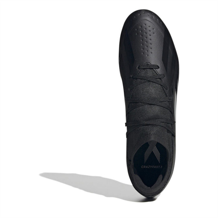adidas X Crazyfast Firm Ground Football Boots – Black/Black – view 5