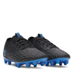 Under Armour Magnetico Firm Ground Football Boots – Black/Blue – view 5